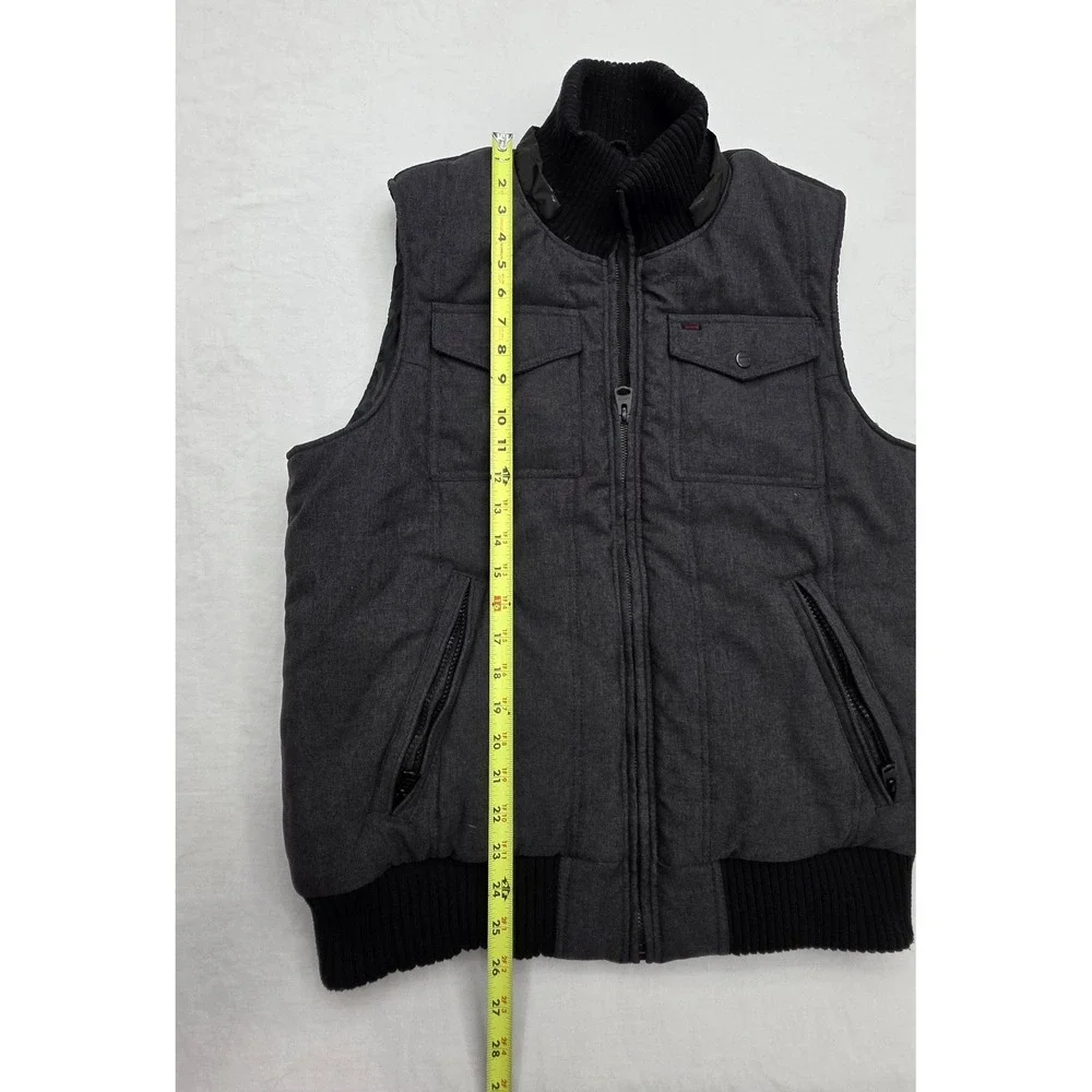 Levi's Men's Black Puffer Vest‎ Size Unknown
